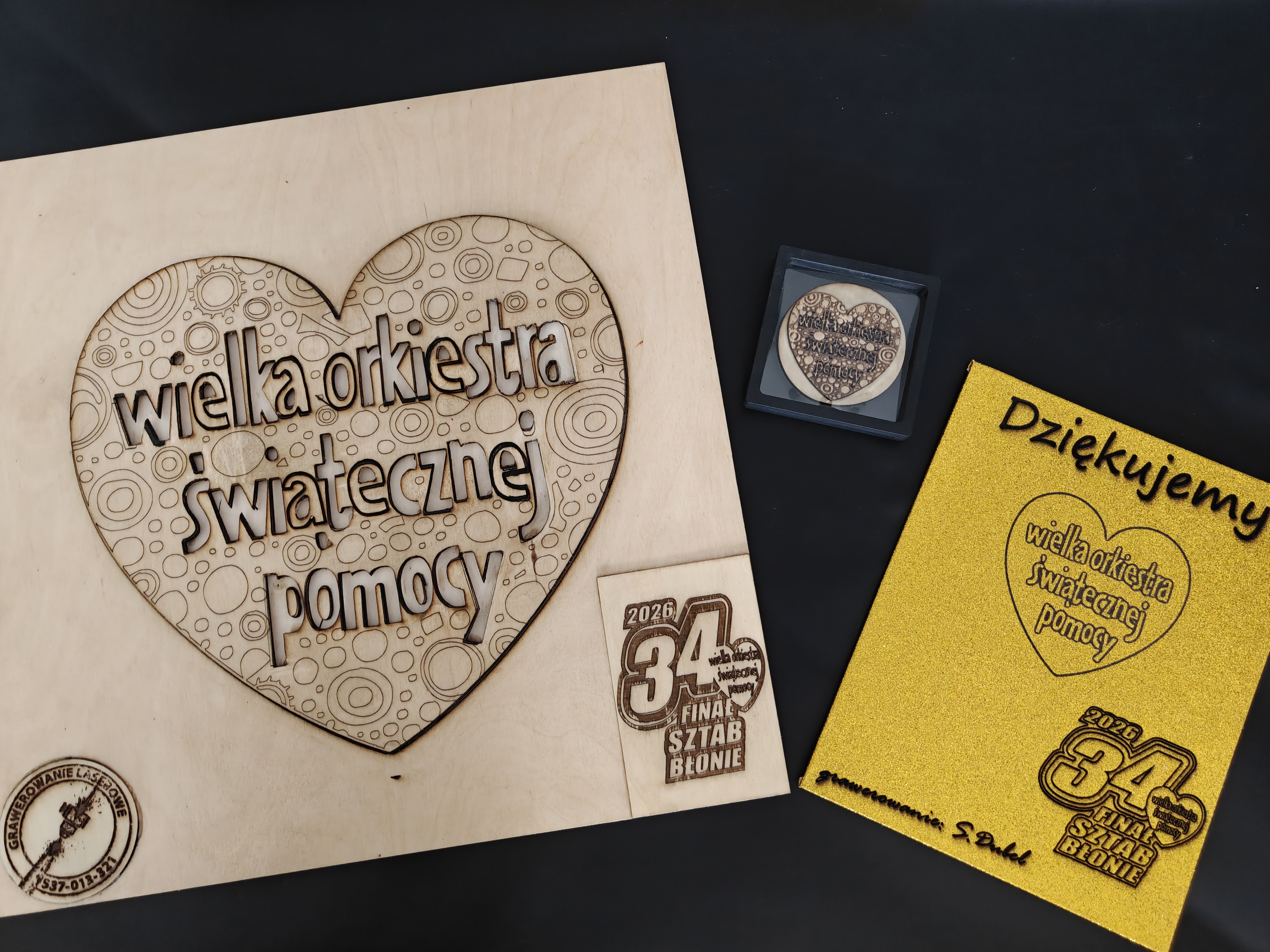 Gadżety WOŚP Błonie