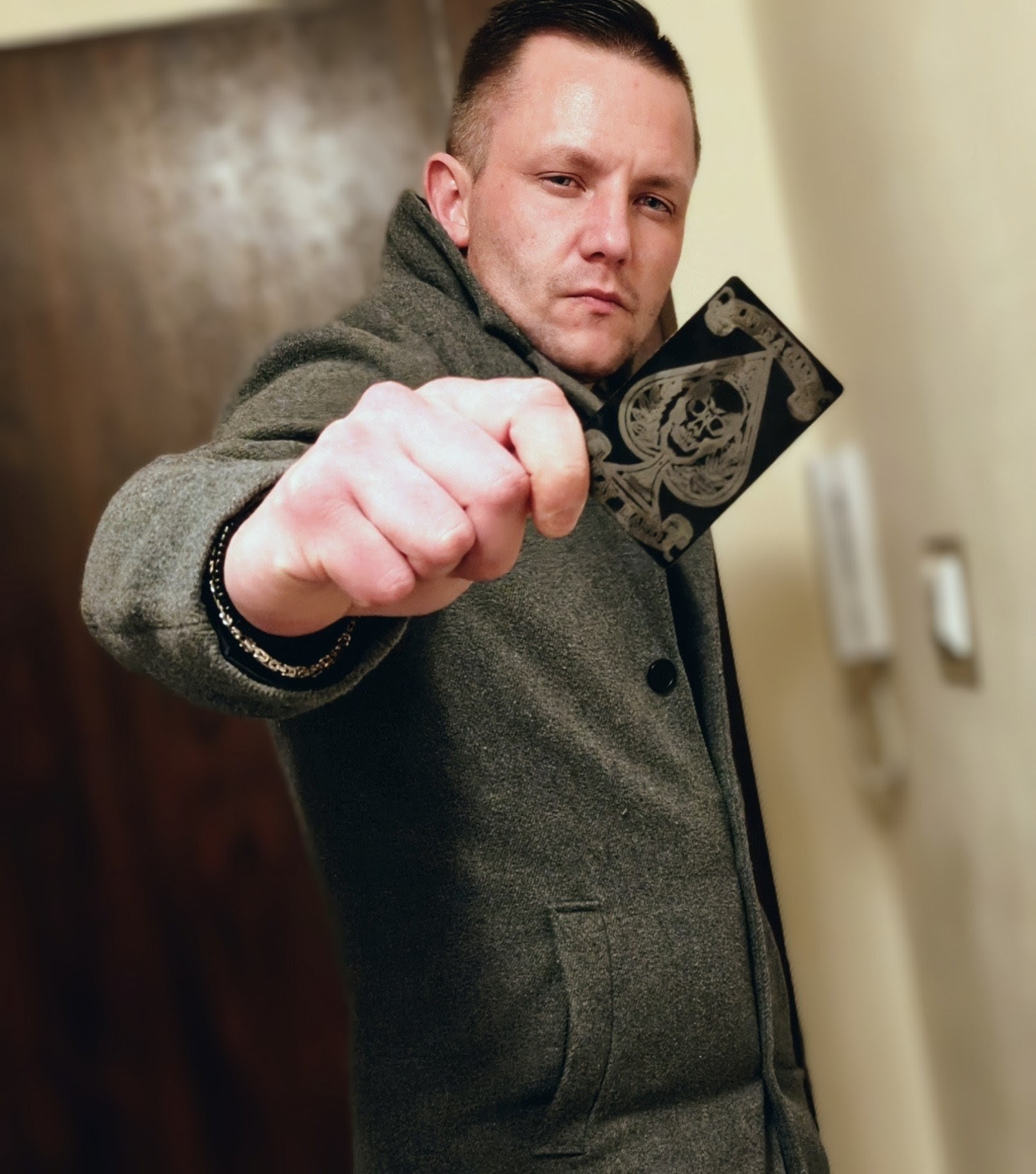 Tło grawer laserowy metal